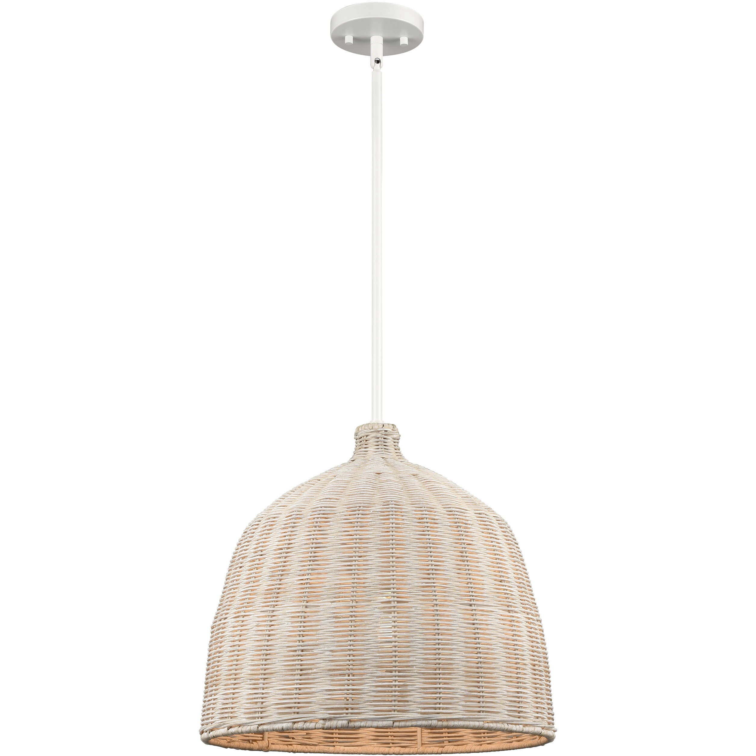 Elise 1 Light 16 inch White Indoor Pendant Ceiling Light